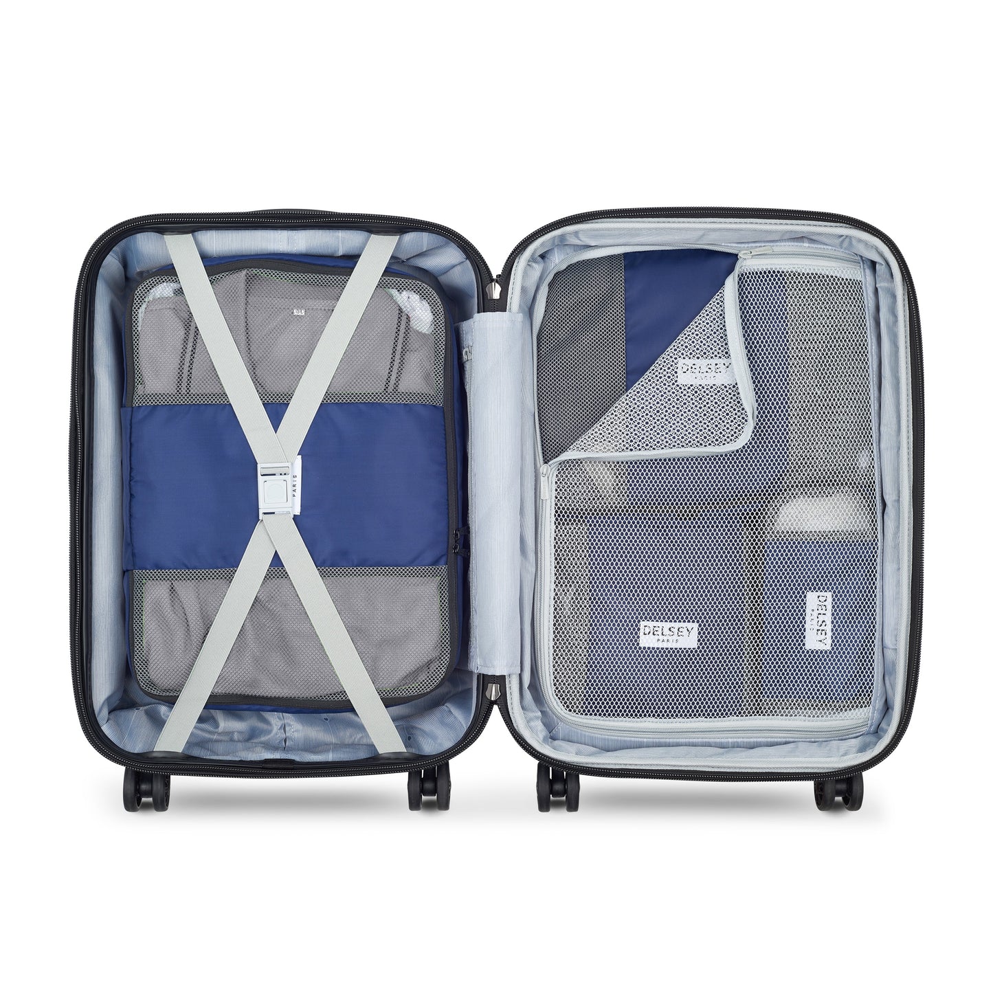 Kit Organizador de Viagem DELSEY – Azul Escuro