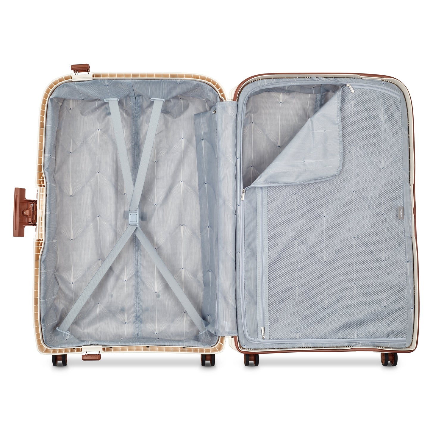 Mala Grande com Travas - Off White - Moncey