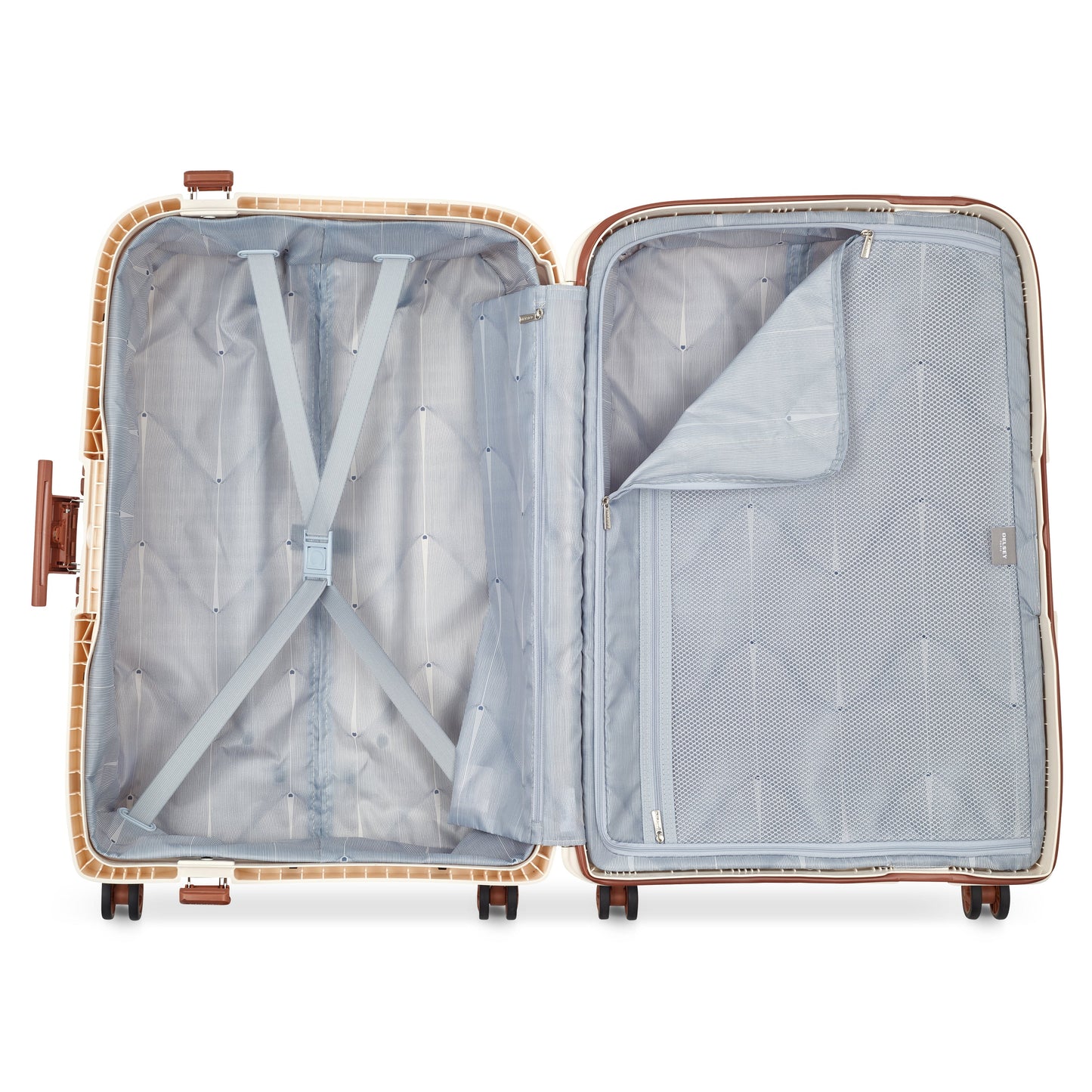 Mala Media com Travas - Off White - Moncey