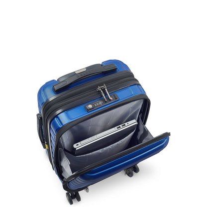 Mala de Bordo Expansível com Porta Notebook - Azul - Shadow 5.0