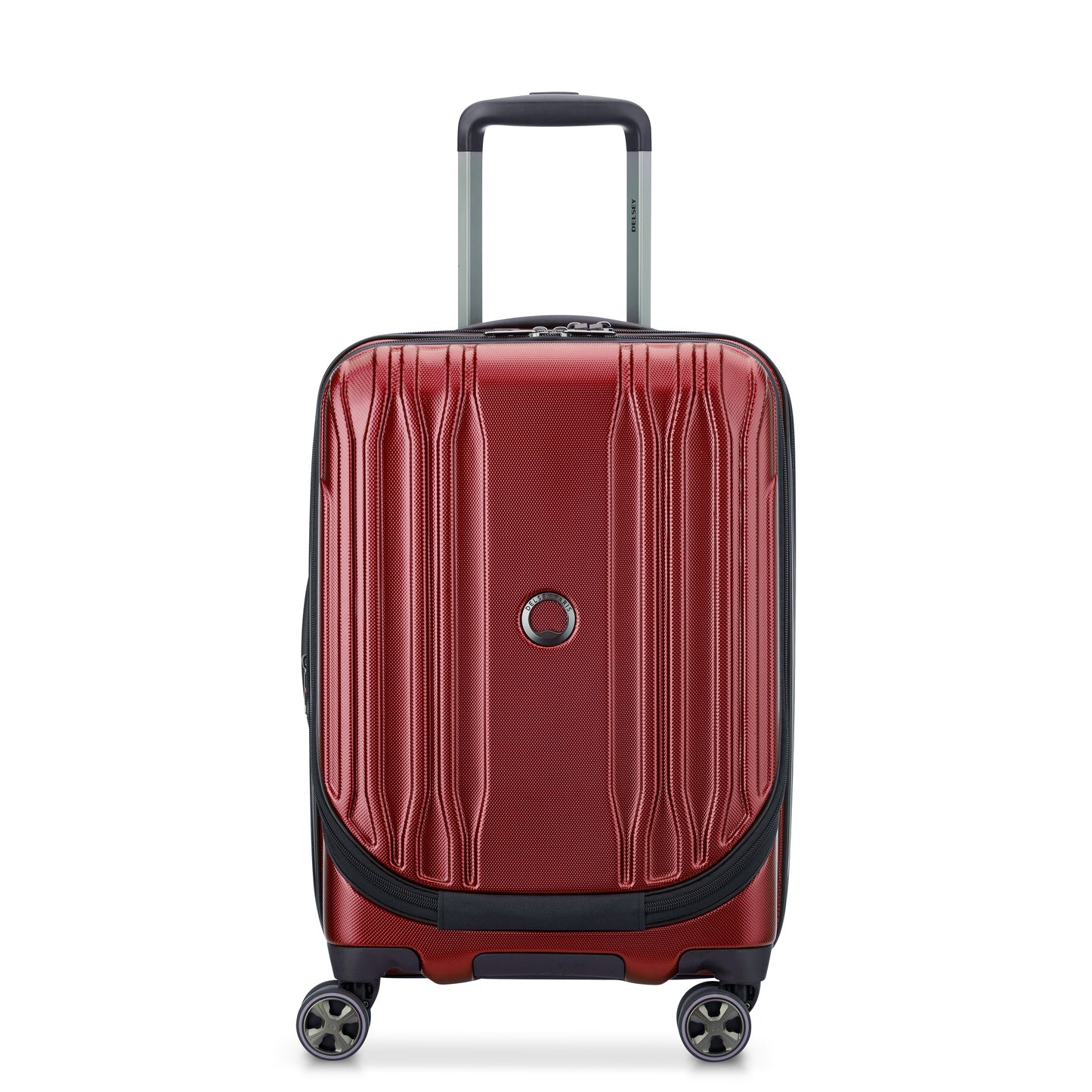 Mala de Bordo Expansível com Porta Notebook - Vermelho