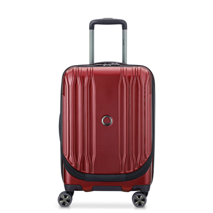 Mala de Bordo Expansível com Porta Notebook - Vermelho
