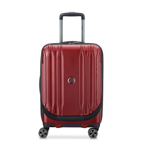 Mala de Bordo Expansível com Porta Notebook - Vermelho
