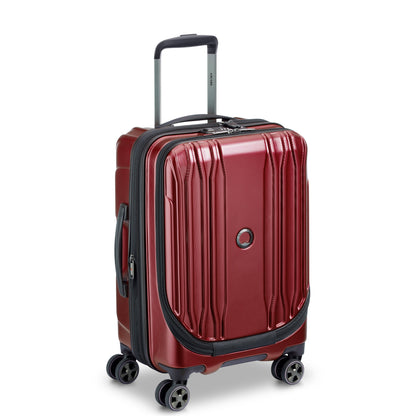 Mala de Bordo Expansível com Porta Notebook - Vermelho