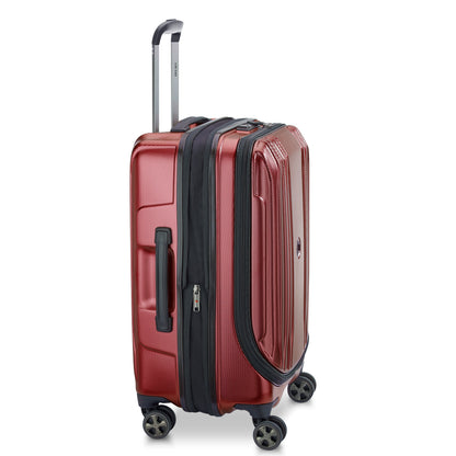 Mala de Bordo Expansível com Porta Notebook - Vermelho