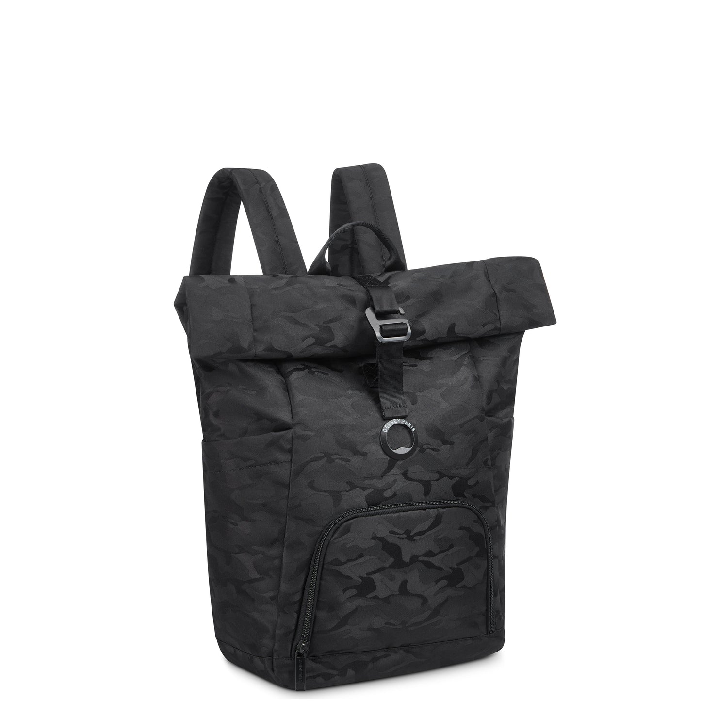 Mochila para Notebook Roll Top - Preto Camuflado - Citypak