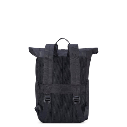 Mochila para Notebook Roll Top - Preto Camuflado - Citypak
