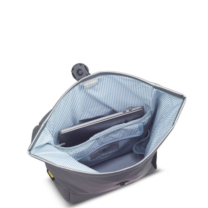 Mochila para Notebook Roll Top - Cinza Claro - Turenne